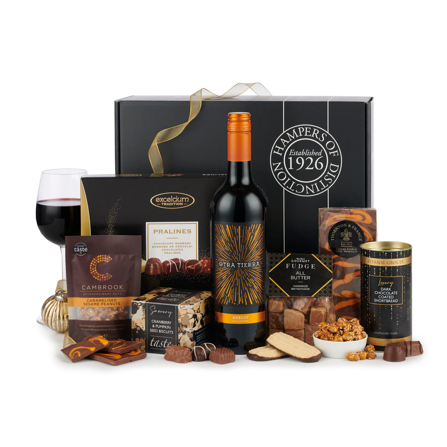 H23009 The Celebration Christmas Gift Hamper With Wine Spicers of Hythe