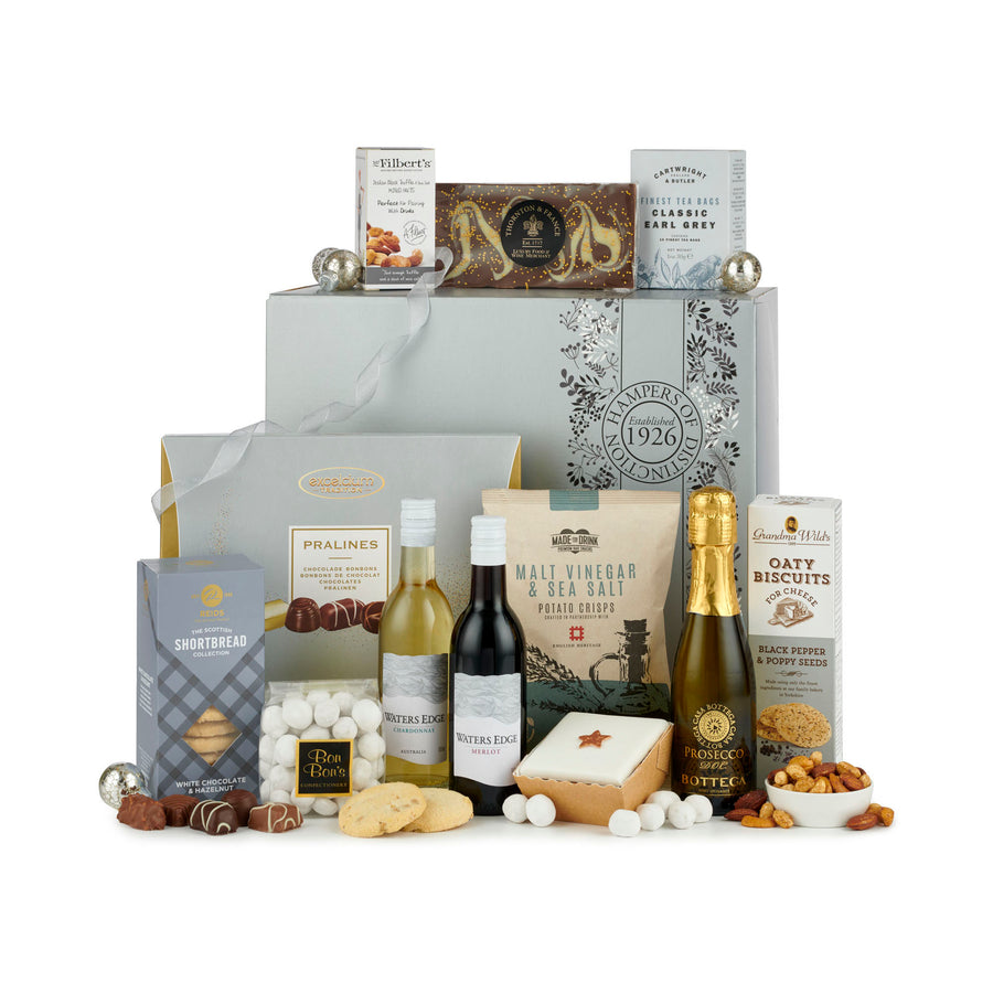 H23020 Silver Frost Christmas Gift Hamper Spicers of Hythe