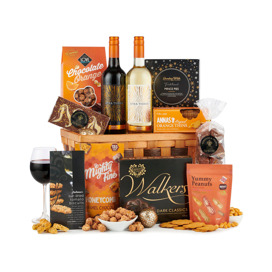 H23025 The Carousel Christmas Wine Hamper Spicers of Hythe