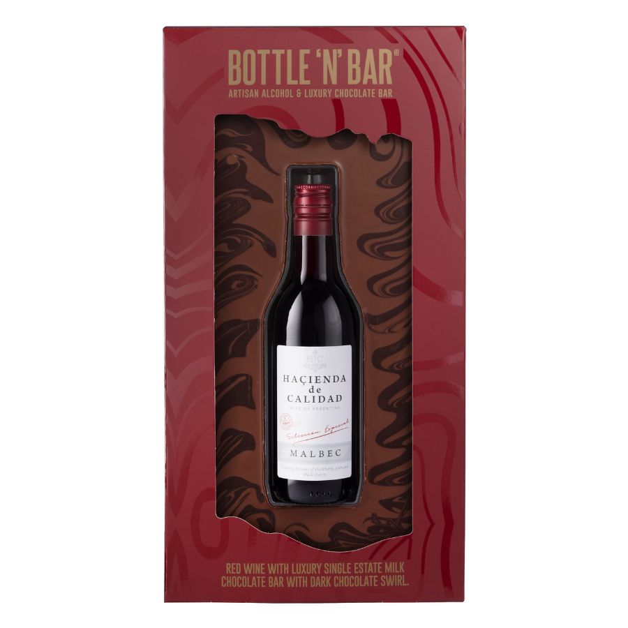 Red Wine & Chocolate Gift - Bottle N Bar