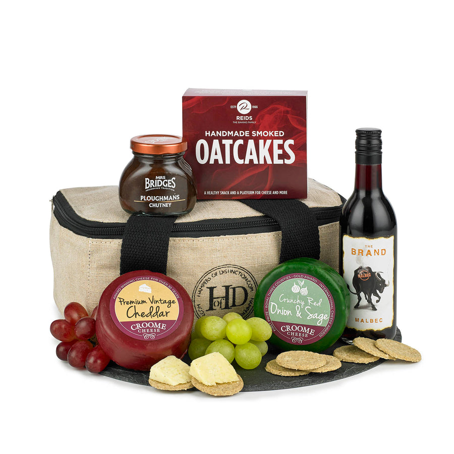Red Wine & Cheese Cool Bag Hamper Gift
